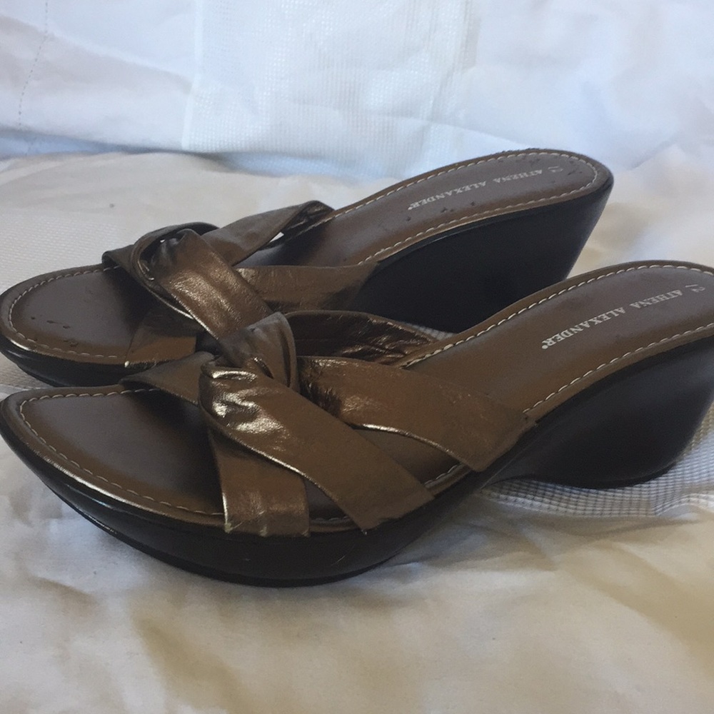ATHENA ALEXANDER wedge sandal